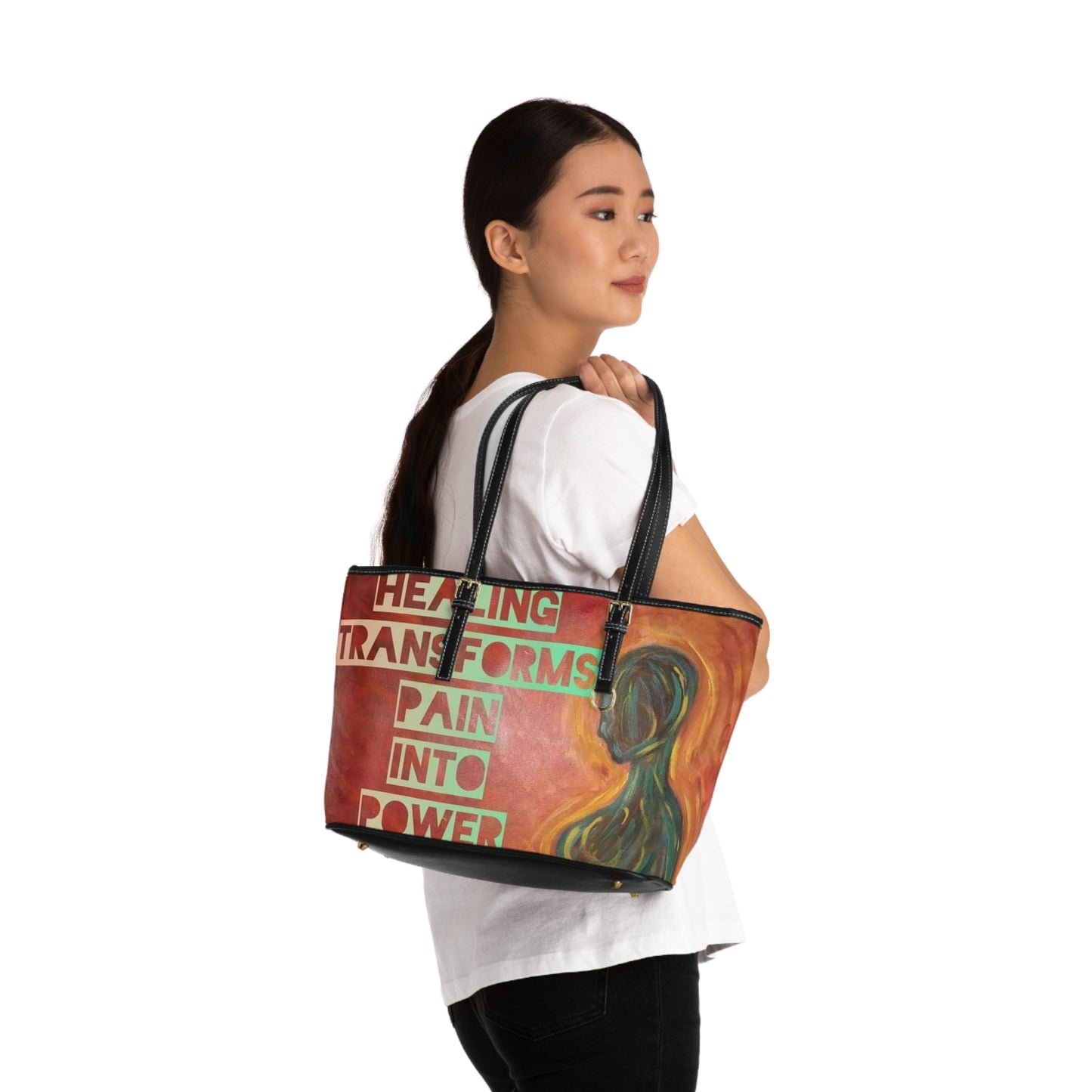 PU Leather Shoulder Bag